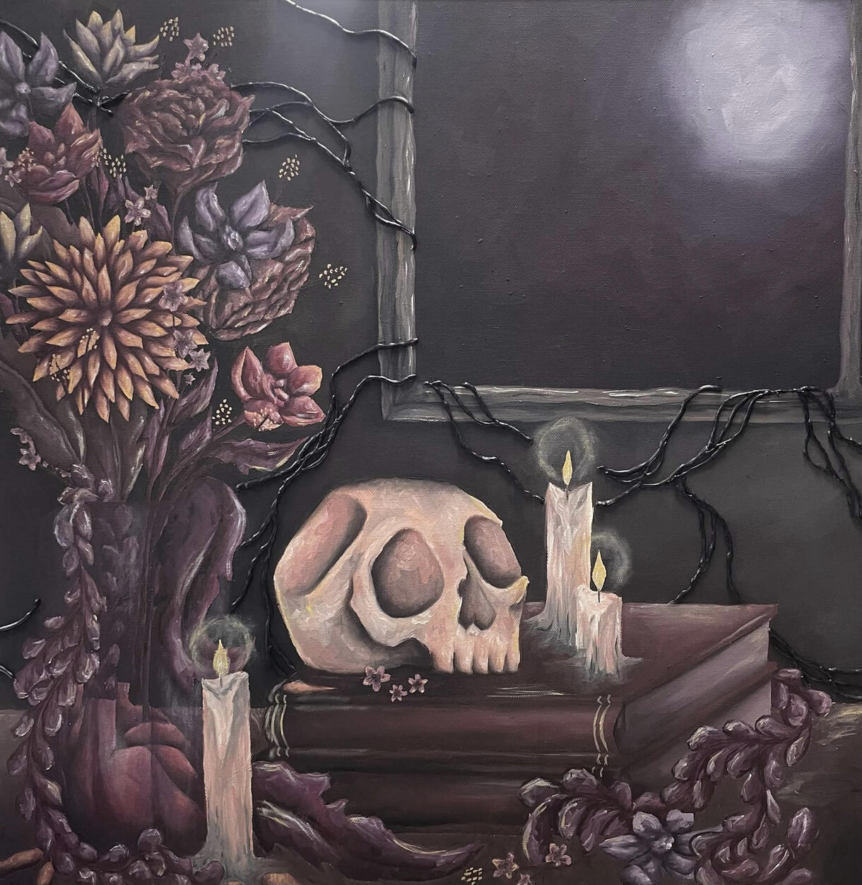 Necromancer's Study [24 x 24"]